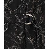 ラインフラワープリントワンピース/洗える/WEB限定サイズあり | OFUON | 詳細画像17 