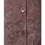 ラインフラワープリントワンピース/洗える/WEB限定サイズあり | OFUON | 詳細画像20 