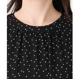 ドット柄シアーサッカーワンピース/洗える/WEB限定 | OFUON | 詳細画像9