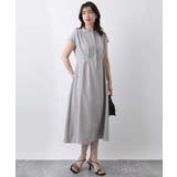 ウエストタックワンピース/洗える/WEB限定 | OFUON | 詳細画像10 