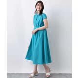 ウエストタックワンピース/洗える/WEB限定 | OFUON | 詳細画像4 