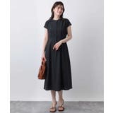 ウエストタックワンピース/洗える/WEB限定 | OFUON | 詳細画像5 