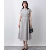 ウエストタックワンピース/洗える/WEB限定 | OFUON | 詳細画像9 