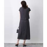 リネンライクウエスト切り替えワンピース/洗える/WEB限定 | OFUON | 詳細画像13 