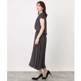 リネンライクウエスト切り替えワンピース/洗える/WEB限定 | OFUON | 詳細画像19 