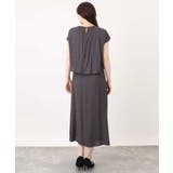 リネンライクウエスト切り替えワンピース/洗える/WEB限定 | OFUON | 詳細画像20 