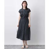 ギャザーデザインワンピース/洗える/WEB限定 | OFUON | 詳細画像13 