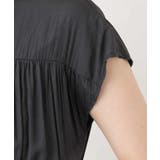 ギャザーデザインワンピース/洗える/WEB限定 | OFUON | 詳細画像23 