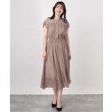 ギャザーデザインワンピース/洗える/WEB限定 | OFUON | 詳細画像28 