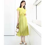 ギャザーデザインワンピース/洗える/WEB限定 | OFUON | 詳細画像4 