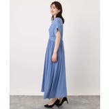 ウエスト切り替えキーネックワンピース/洗える/WEB限定 | OFUON | 詳細画像18 