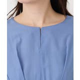 ウエスト切り替えキーネックワンピース/洗える/WEB限定 | OFUON | 詳細画像20 