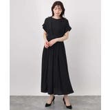 ウエスト切り替えキーネックワンピース/洗える/WEB限定 | OFUON | 詳細画像27 