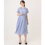 キーネックシアーワンピース/洗濯機で洗える/WEB限定サイズあり | OFUON | 詳細画像16 