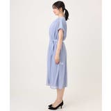 キーネックシアーワンピース/洗濯機で洗える/WEB限定サイズあり | OFUON | 詳細画像17 