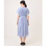 キーネックシアーワンピース/洗濯機で洗える/WEB限定サイズあり | OFUON | 詳細画像18 