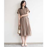 キーネックシアーワンピース/洗濯機で洗える/WEB限定サイズあり | OFUON | 詳細画像4 