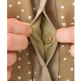 ドット柄ウエストタックワンピース/洗濯機で洗える/WEB限定サイズあり | OFUON | 詳細画像13 