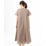 VネックAラインシルエットワンピース/洗える/WEB限定カラーサイズあり | OFUON | 詳細画像22 