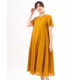 VネックAラインシルエットワンピース/洗える/WEB限定カラーサイズあり | OFUON | 詳細画像34 
