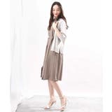 リボンベルト付きシャツワンピース/2way仕様/洗える/WEB限定サイズ | OFUON | 詳細画像12 