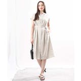 リボンベルト付きシャツワンピース/2way仕様/洗える/WEB限定サイズ | OFUON | 詳細画像2 