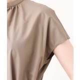 リボンベルト付きシャツワンピース/2way仕様/洗える/WEB限定サイズ | OFUON | 詳細画像26 