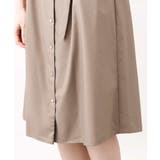 リボンベルト付きシャツワンピース/2way仕様/洗える/WEB限定サイズ | OFUON | 詳細画像28 