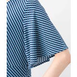 フレアースリーブ幾何柄ワンピース/洗える | OFUON | 詳細画像27 