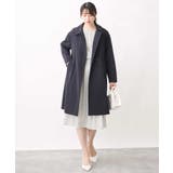 変形ドット柄ワンピース/洗える | OFUON | 詳細画像15 