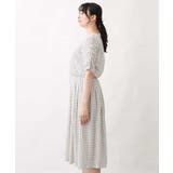 変形ドット柄ワンピース/洗える | OFUON | 詳細画像19 