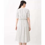 変形ドット柄ワンピース/洗える | OFUON | 詳細画像20 