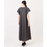 ラッフルスリーブコットンワンピース/洗える/WEB限定 | OFUON | 詳細画像24