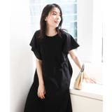 ラッフルスリーブコットンワンピース/洗える/WEB限定 | OFUON | 詳細画像8