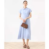 衿付きウエスト切り替えワンピース/洗える/WEB限定 | OFUON | 詳細画像10 