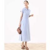 衿付きウエスト切り替えワンピース/洗える/WEB限定 | OFUON | 詳細画像12 