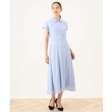 衿付きウエスト切り替えワンピース/洗える/WEB限定 | OFUON | 詳細画像13 