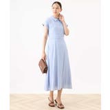 衿付きウエスト切り替えワンピース/洗える/WEB限定 | OFUON | 詳細画像9 