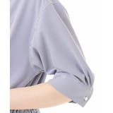 サッカーストライプシャツワンピース/洗濯機で洗える/WEB限定サイズあり | OFUON | 詳細画像20