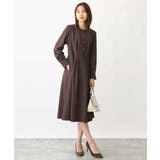 タック切り替えワンピース/洗える | OFUON | 詳細画像2 