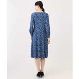 総柄ウエスト切り替えワンピース/洗える/WEB限定サイズあり | OFUON | 詳細画像16 