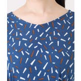 総柄ウエスト切り替えワンピース/洗える/WEB限定サイズあり | OFUON | 詳細画像17 