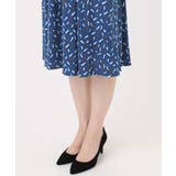 総柄ウエスト切り替えワンピース/洗える/WEB限定サイズあり | OFUON | 詳細画像19 