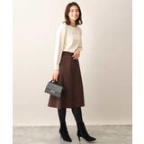 ベーシックボートネックニット/洗える/WEB限定サイズあり | OFUON | 詳細画像14 