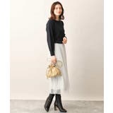 ベーシックボートネックニット/洗える/WEB限定サイズあり | OFUON | 詳細画像24 