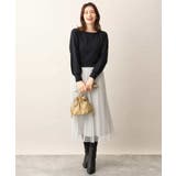 ベーシックボートネックニット/洗える/WEB限定サイズあり | OFUON | 詳細画像26 