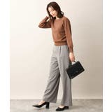 ベーシックボートネックニット/洗える/WEB限定サイズあり | OFUON | 詳細画像37 