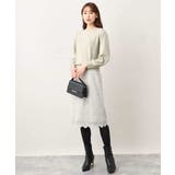 ベーシックボートネックニット/洗える/WEB限定サイズあり | OFUON | 詳細画像46 