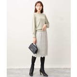 ベーシックボートネックニット/洗える/WEB限定サイズあり | OFUON | 詳細画像48 