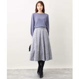 ベーシックボートネックニット/洗える/WEB限定サイズあり | OFUON | 詳細画像55 